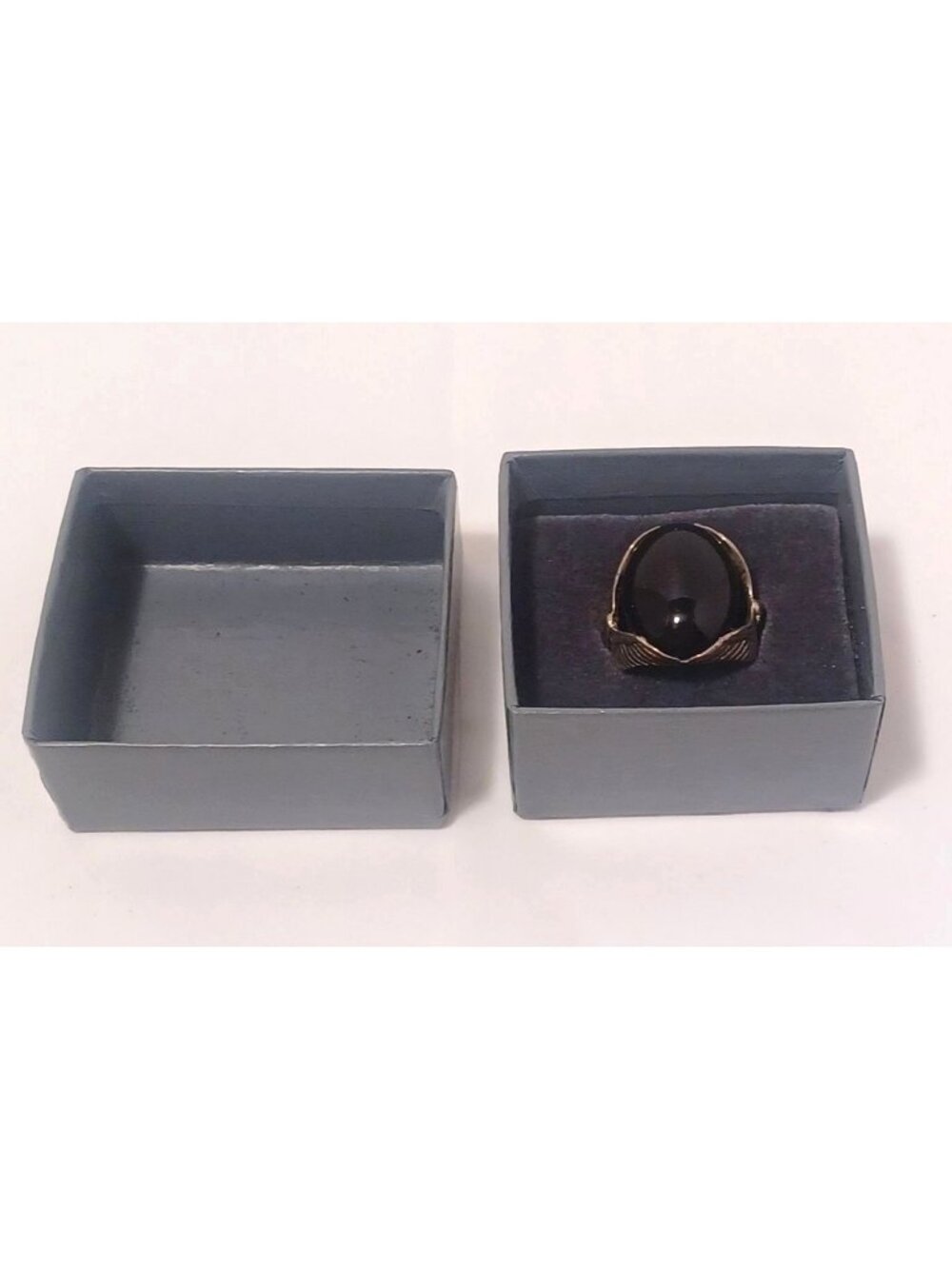 Vintage Carolyn Pollack Sterling Silver Black Onyx Eagle Ring Size 11 Men Women